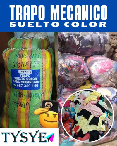 Trapo suelto para Mecanicos